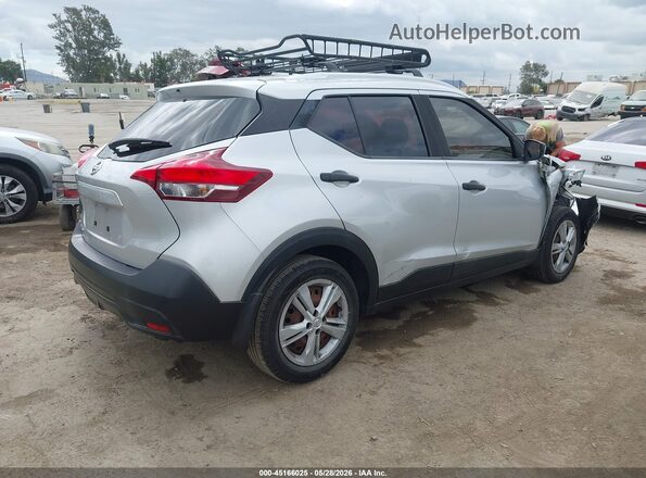 3N1CP5CUXJL535235 2018 NISSAN KICKS Silver Rear right