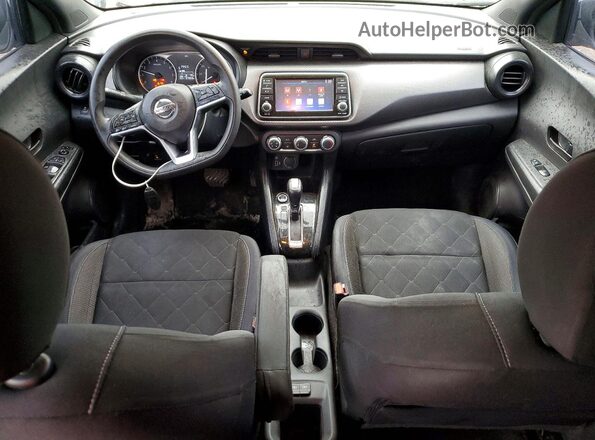 3N1CP5CUXKL497748 2019 NISSAN KICKS Black წინა პანელის ხედი