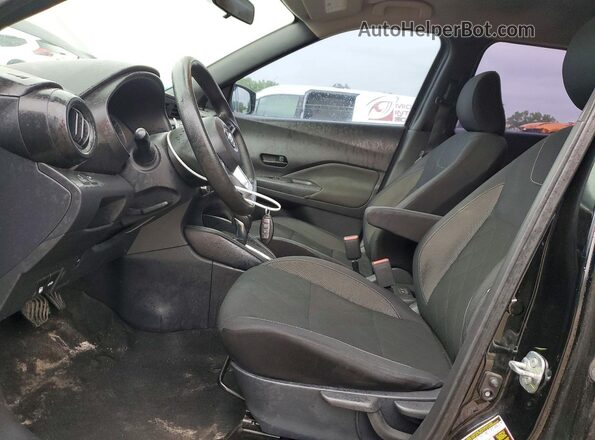 3N1CP5CUXKL497748 2019 NISSAN KICKS Black წინა სალონის ხედი