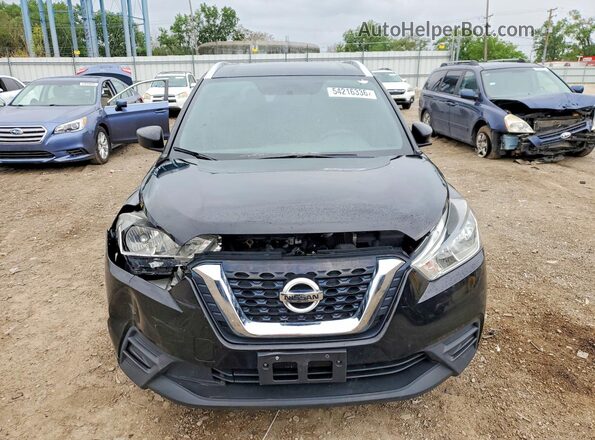 3N1CP5CUXKL497748 2019 NISSAN KICKS Black წინა ხედი