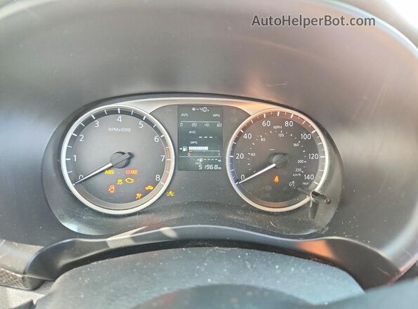 3N1CP5CUXKL538329 2019 NISSAN KICKS Белый Вид щитка приборов