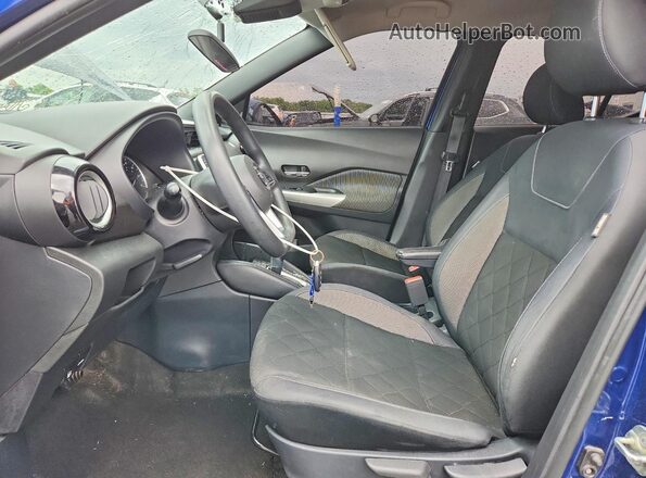 3N1CP5CV0LL521307 2020 NISSAN KICKS Синий Вид салона спереди