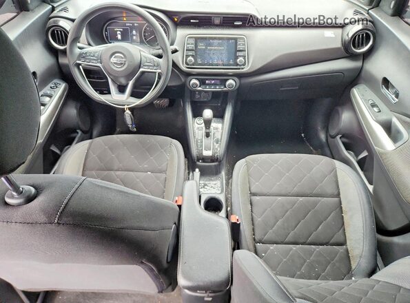 3N1CP5CV0LL521307 2020 NISSAN KICKS Синий Вид панели приборов