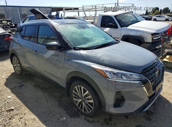 3N1CP5CV0PL545516 2023 NISSAN KICKS Gray Delantero derecho