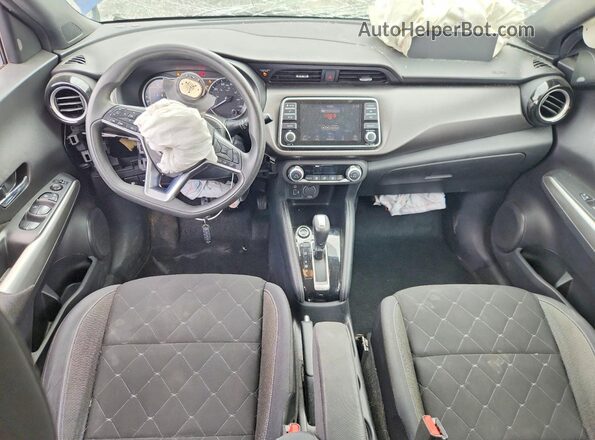 3N1CP5CV1LL479245 2020 NISSAN KICKS Blue Առջևի վահանակի տեսք