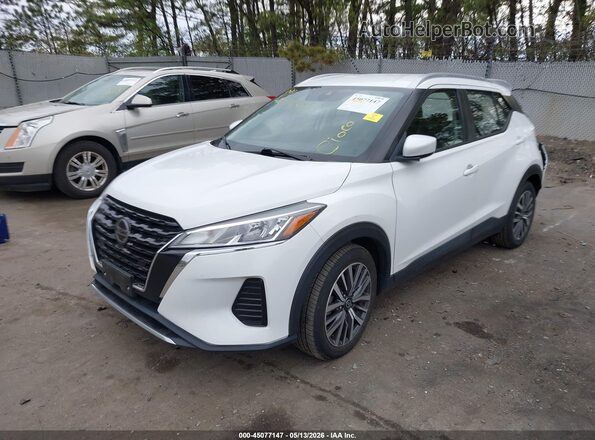 3N1CP5CV1ML484477 2021 NISSAN KICKS White Front left
