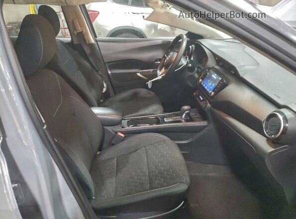 3N1CP5CV1NL484285 2022 NISSAN KICKS Gray Vista interior delantera