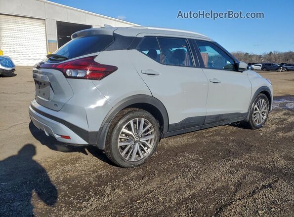 3N1CP5CV1NL484285 2022 NISSAN KICKS Gray Trasero derecho