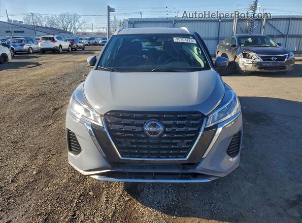 3N1CP5CV1NL484285 2022 NISSAN KICKS Gray Vista frontal