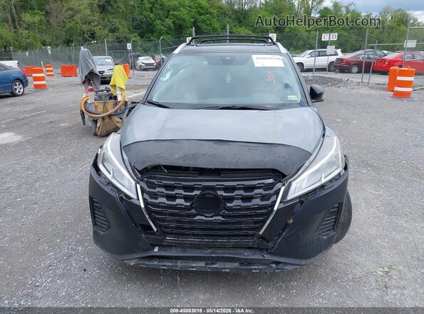 3N1CP5CV2NL501093 2022 NISSAN KICKS Gray Սարքավորումների վահանակի տեսք