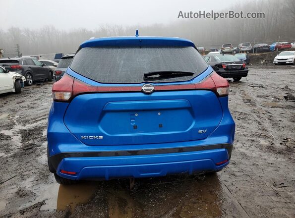 3N1CP5CV2PL538356 2023 NISSAN KICKS Blue Հետևի տեսք