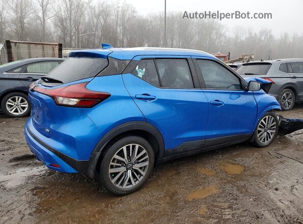 3N1CP5CV2PL538356 2023 NISSAN KICKS Blue Հետևի աջ