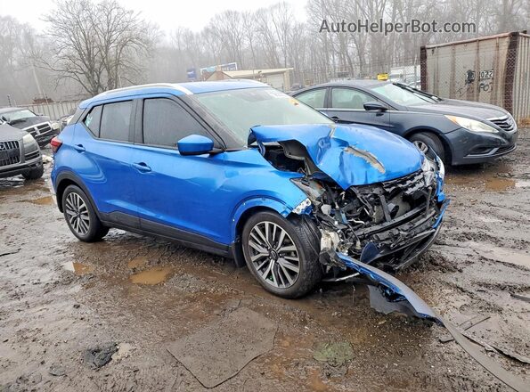3N1CP5CV2PL538356 2023 NISSAN KICKS Blue Առջևի աջ
