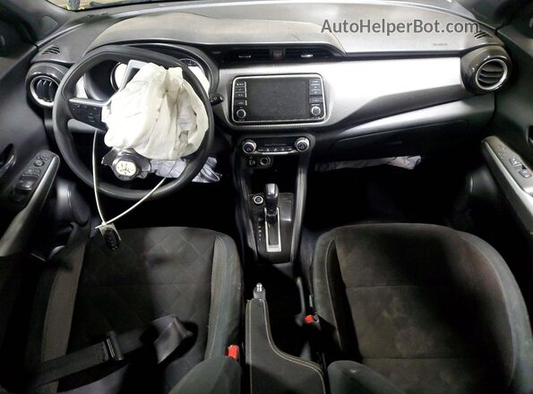 3N1CP5CV3LL502539 2020 NISSAN KICKS Черный Вид панели приборов