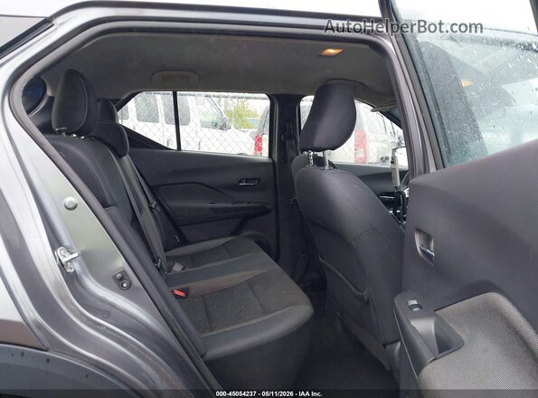 3N1CP5CV3LL518580 2020 NISSAN KICKS Gray Vista de la etiqueta del VIN