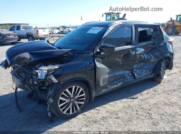 3N1CP5CV3ML546302 2021 NISSAN KICKS Черный Передняя левая четверть