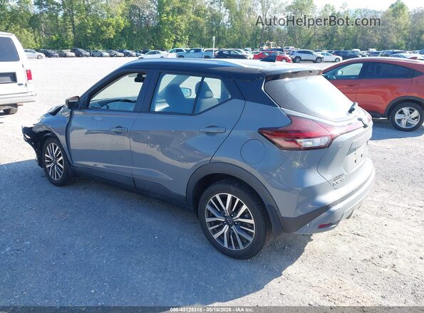 3N1CP5CV3PL498420 2023 NISSAN KICKS Gray Trasero izquierdo