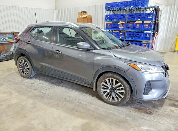3N1CP5CV3PL506399 2023 NISSAN KICKS Gray Przód prawy