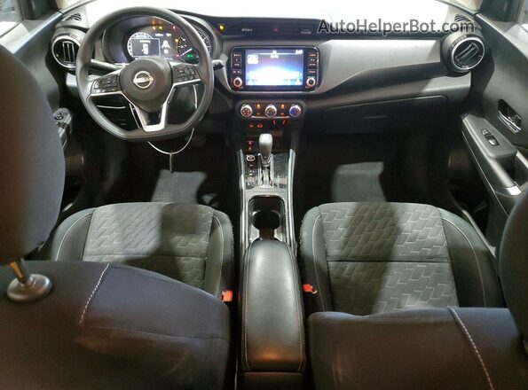 3N1CP5CV3PL506399 2023 NISSAN KICKS Gray Widok deski rozdzielczej