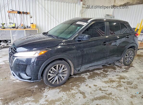 3N1CP5CV3PL520674 2023 NISSAN KICKS Black Առջևի ձախ երեք քառորդ տեսարան
