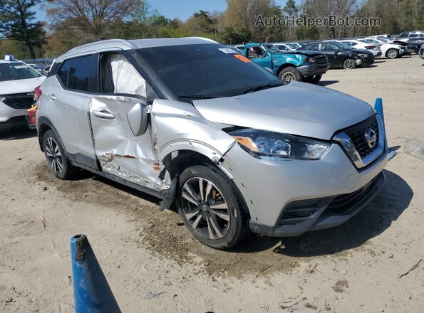 3N1CP5CV4LL523772 2020 NISSAN KICKS Серебряный Вид наклейки с VIN-кодом