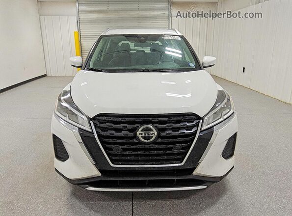 3N1CP5CV4ML479063 2021 NISSAN KICKS Белый Вид спереди