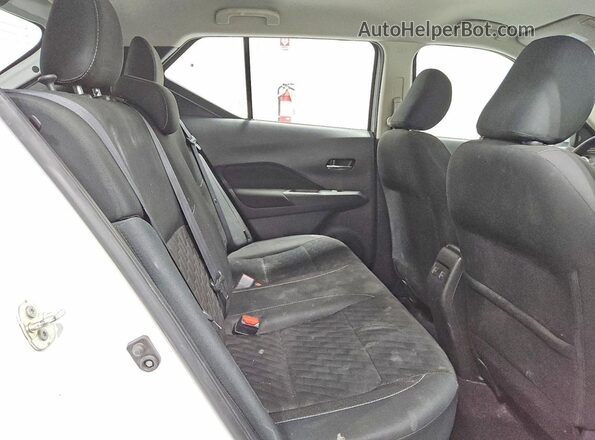3N1CP5CV4ML479063 2021 NISSAN KICKS Белый Вид задних сидений