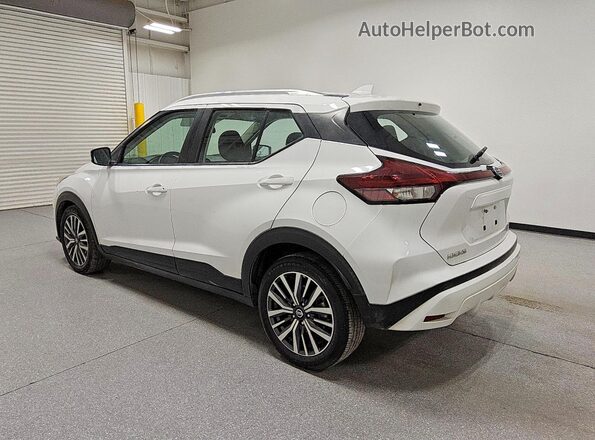3N1CP5CV4ML479063 2021 NISSAN KICKS Белый Задняя левая четверть