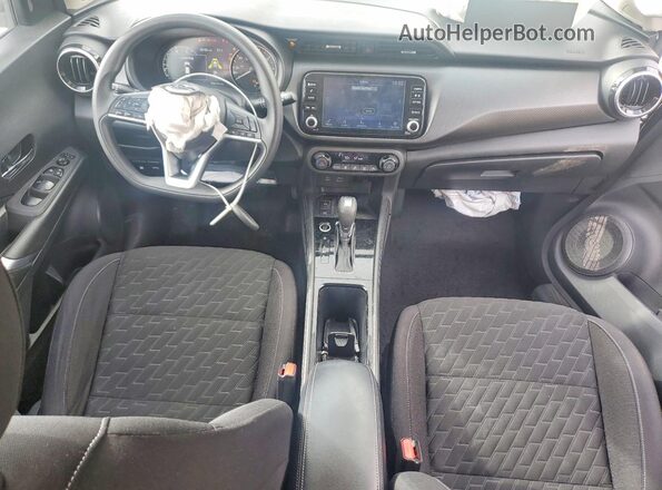 3N1CP5CV4ML549516 2021 NISSAN KICKS Black წინა პანელის ხედი