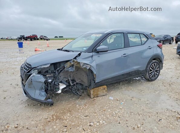 3N1CP5CV5ML529470 2021 NISSAN KICKS Gray Front left