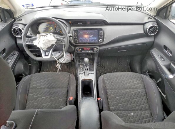 3N1CP5CV5ML529470 2021 NISSAN KICKS Gray Dashboard view