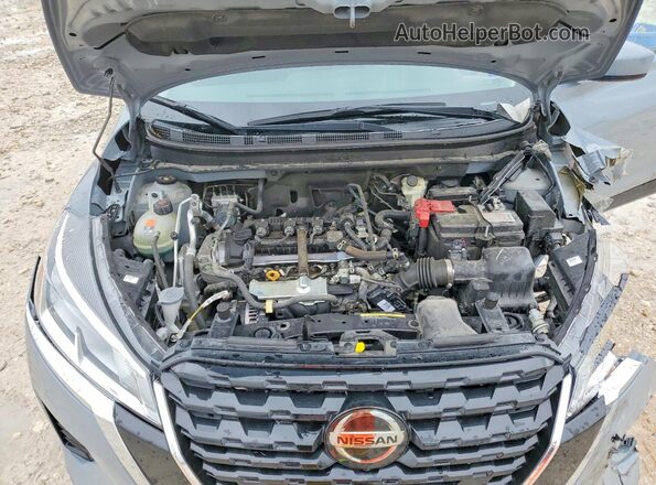 3N1CP5CV5ML529470 2021 NISSAN KICKS Gray Engine compartment view
