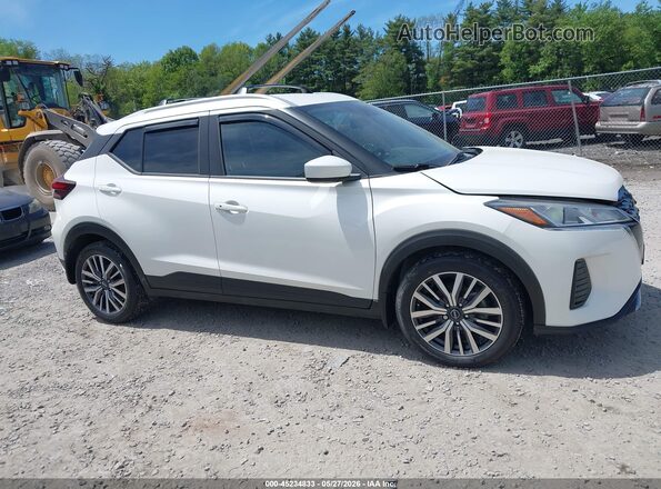 3N1CP5CV5PL544989 2023 NISSAN KICKS White უკანა სალონის ხედი