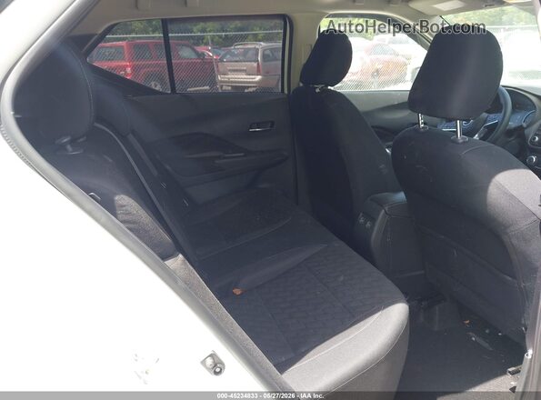 3N1CP5CV5PL544989 2023 NISSAN KICKS White VIN კოდის სტიკერის ხედი