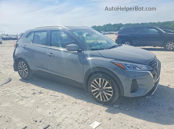 3N1CP5CV5RL477734 2024 NISSAN KICKS Серый Передняя правая четверть