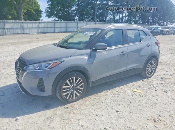3N1CP5CV5RL477734 2024 NISSAN KICKS Серый Передняя левая четверть