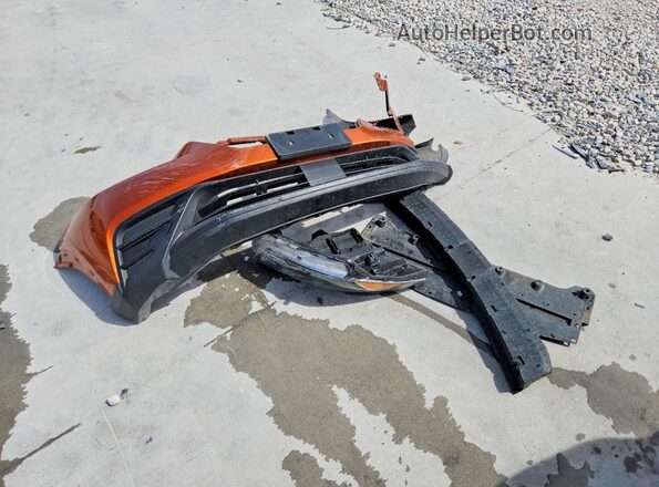 3N1CP5CV6LL509484 2020 NISSAN KICKS Оранжевый Вид подкапотного пространства