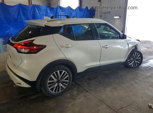 3N1CP5CV6NL520049 2022 NISSAN KICKS Белый Задняя правая четверть