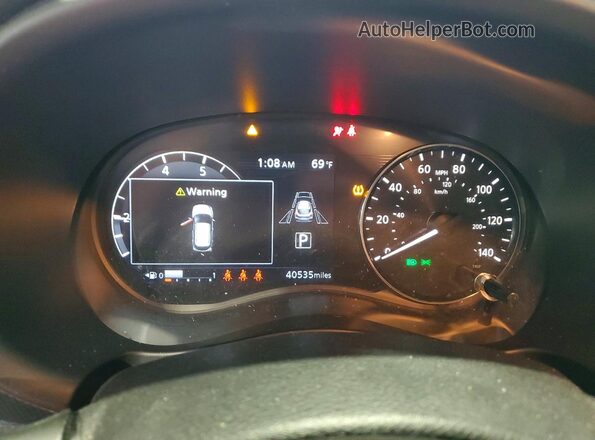 3N1CP5CV6PL501018 2023 NISSAN KICKS Синий Вид щитка приборов