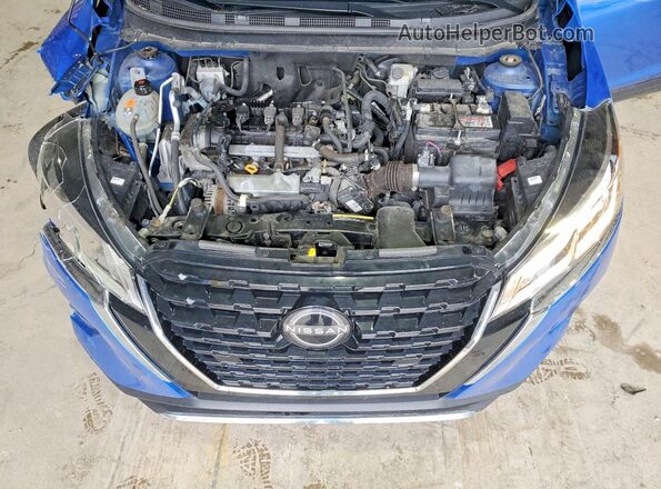 3N1CP5CV6PL501018 2023 NISSAN KICKS Синий Вид подкапотного пространства