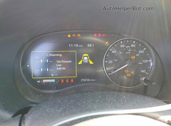 3N1CP5CV6PL555631 2023 NISSAN KICKS Gray Vista del cuadro de instrumentos