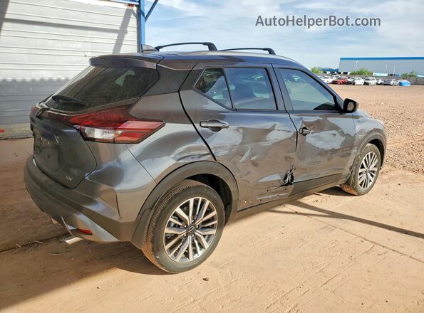 3N1CP5CV6RL526911 2024 NISSAN KICKS Серый Задняя правая четверть