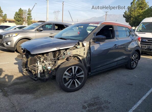 3N1CP5CV7LL479184 2020 NISSAN KICKS Gray Front left