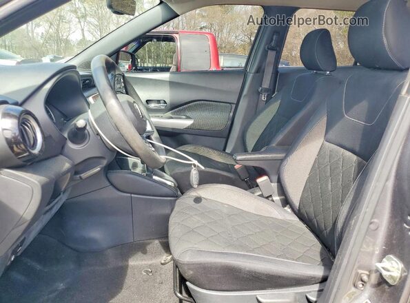 3N1CP5CV7LL511244 2020 NISSAN KICKS Угольный Вид салона спереди