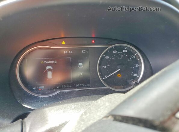 3N1CP5CV7LL511244 2020 NISSAN KICKS Угольный Вид щитка приборов