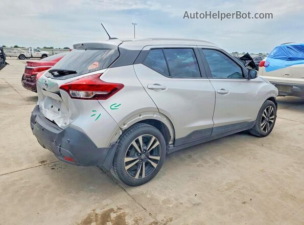 3N1CP5CV7LL555762 2020 NISSAN KICKS Silver Задня права чверть