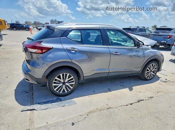 3N1CP5CV7ML481289 2021 NISSAN KICKS Серый Задняя правая четверть