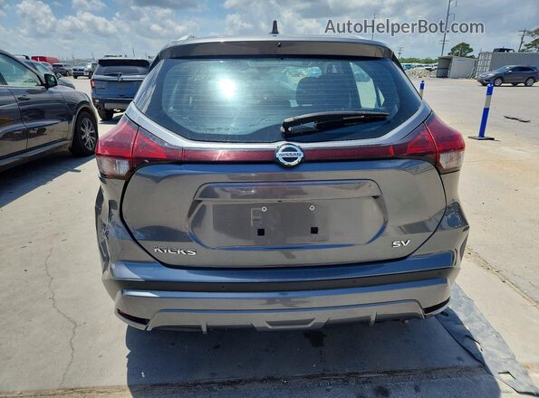 3N1CP5CV7ML481289 2021 NISSAN KICKS Серый Вид сзади