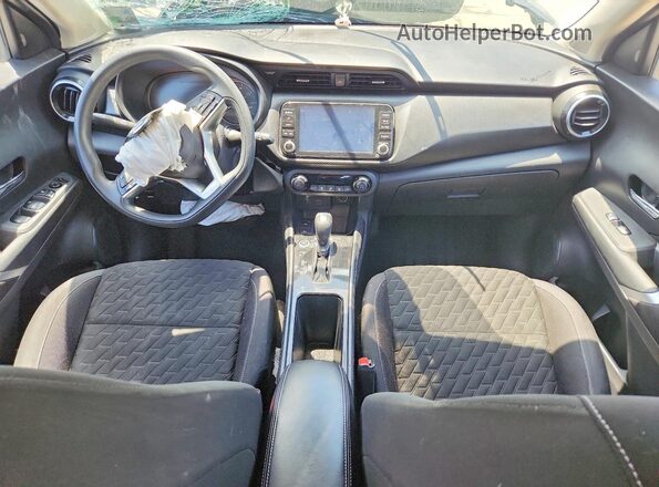 3N1CP5CV7ML481289 2021 NISSAN KICKS Серый Вид панели приборов