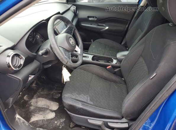 3N1CP5CV7PL526767 2023 NISSAN KICKS Синий Вид салона спереди